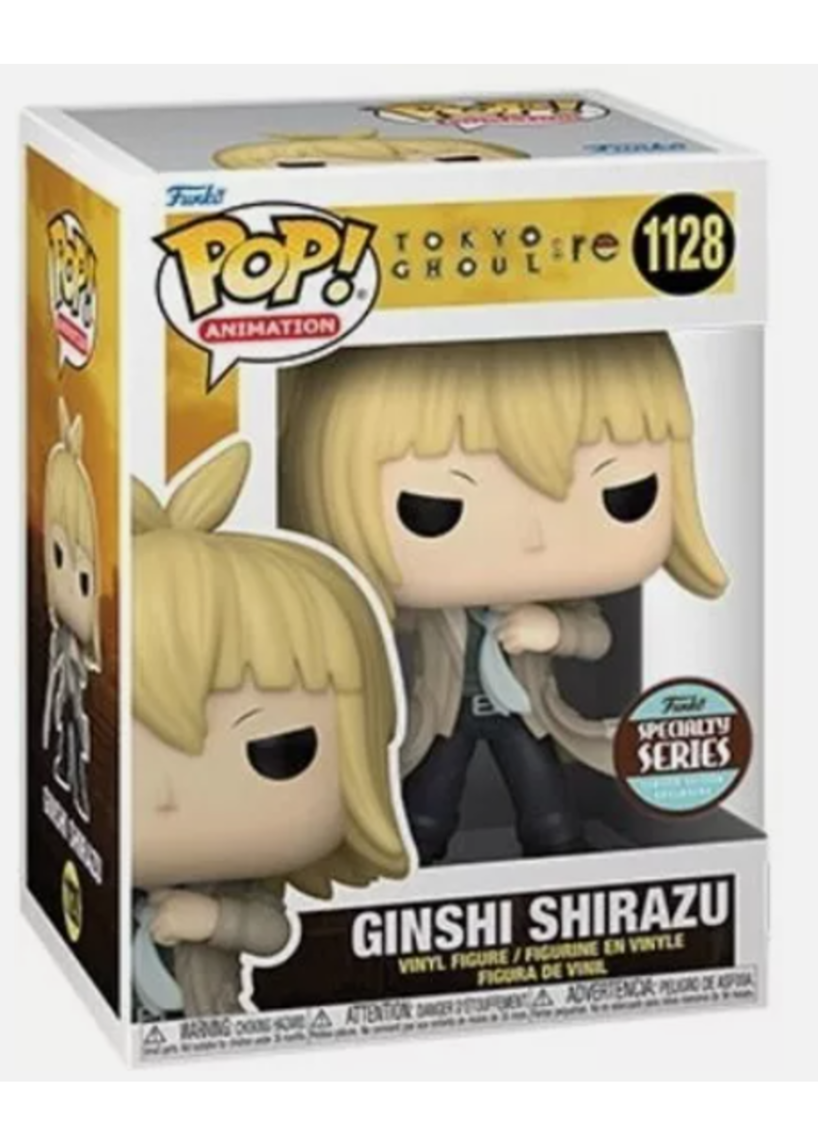 Funko POP POP TOKYO GHOUL 1128 - GINSHI SHIARAZU