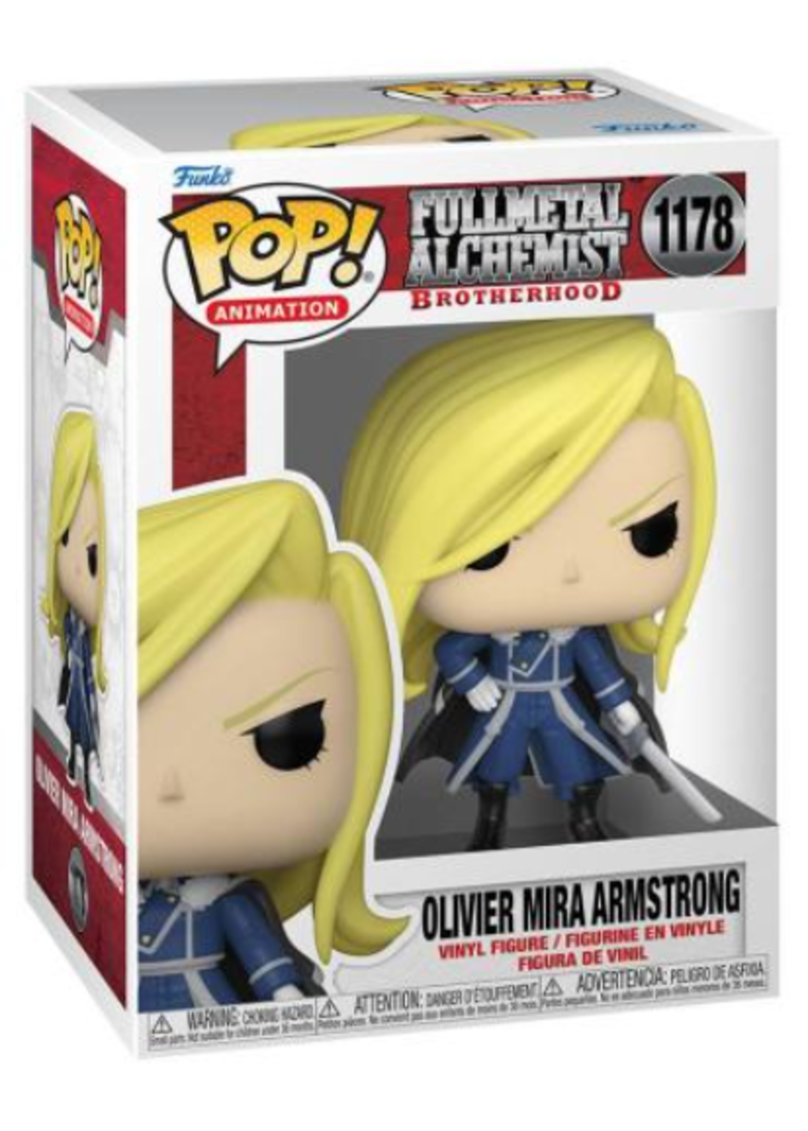 Funko POP POP FULLMETAL ALCHEMIST 1178 - OLIVIER MIRA ARMSTRONG