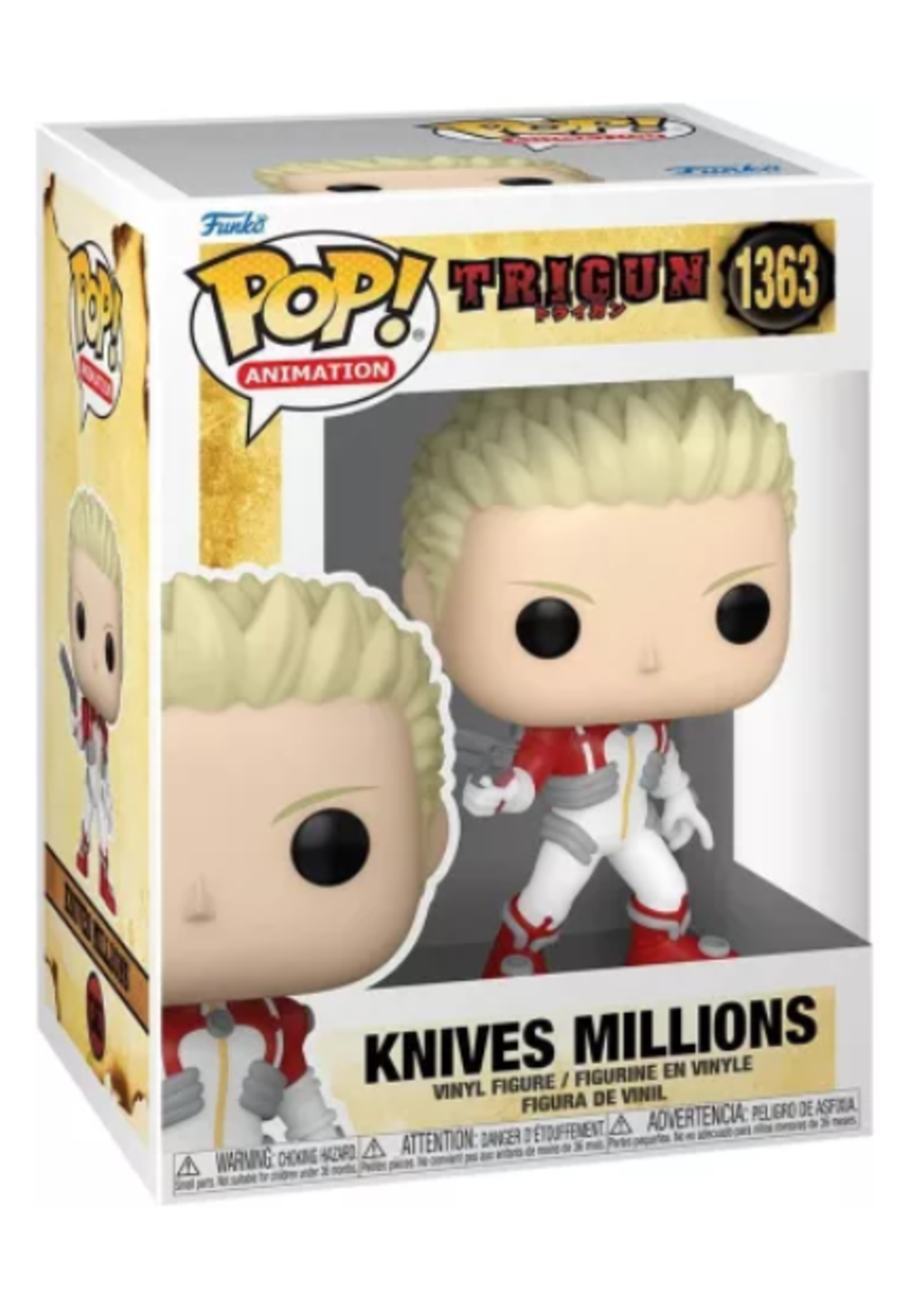 Funko POP POP TRIGUN 1363 - KNIVES MILLIONS