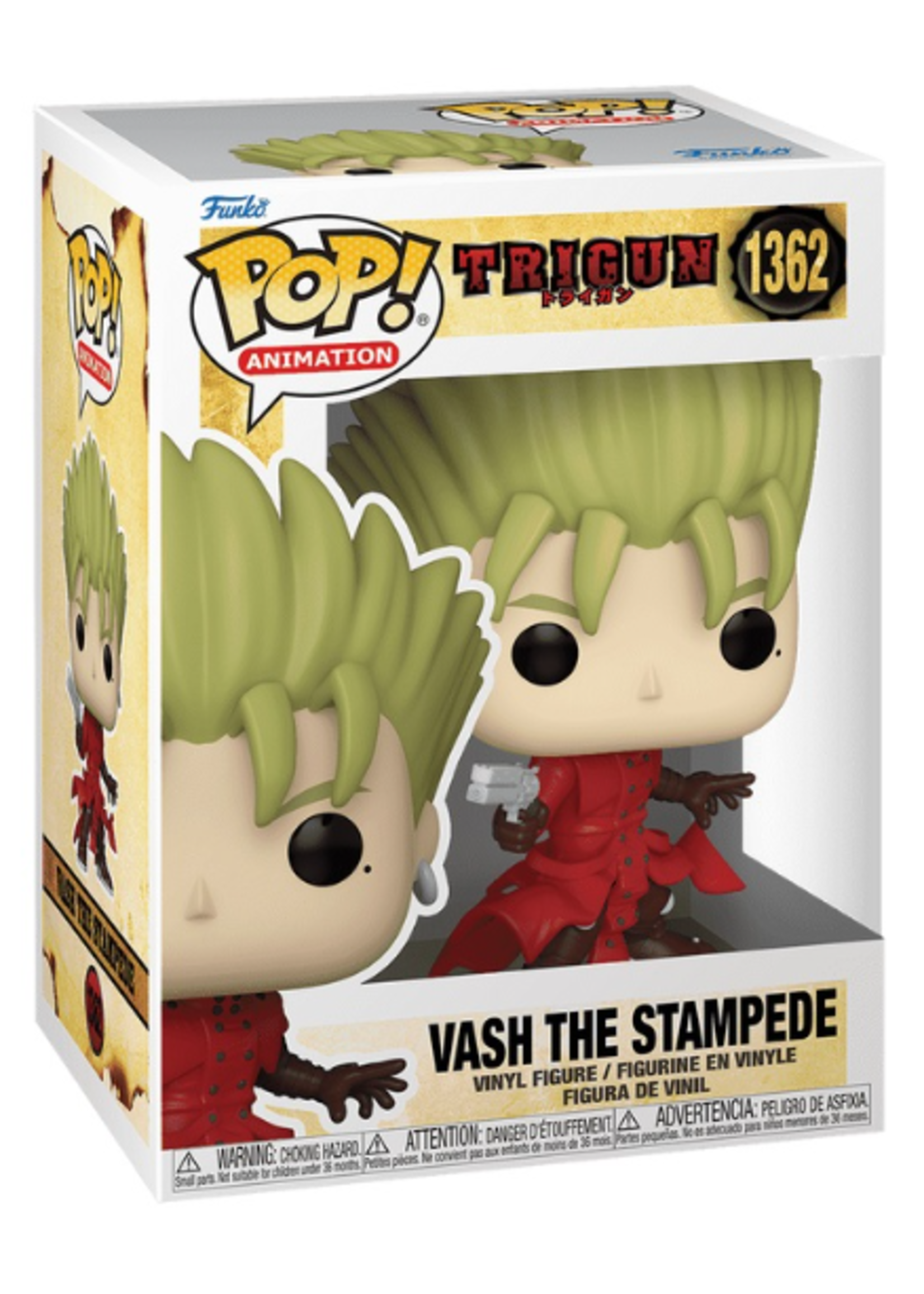 Funko POP POP TRIGUN 1362 - VASH THE STAMPEDE