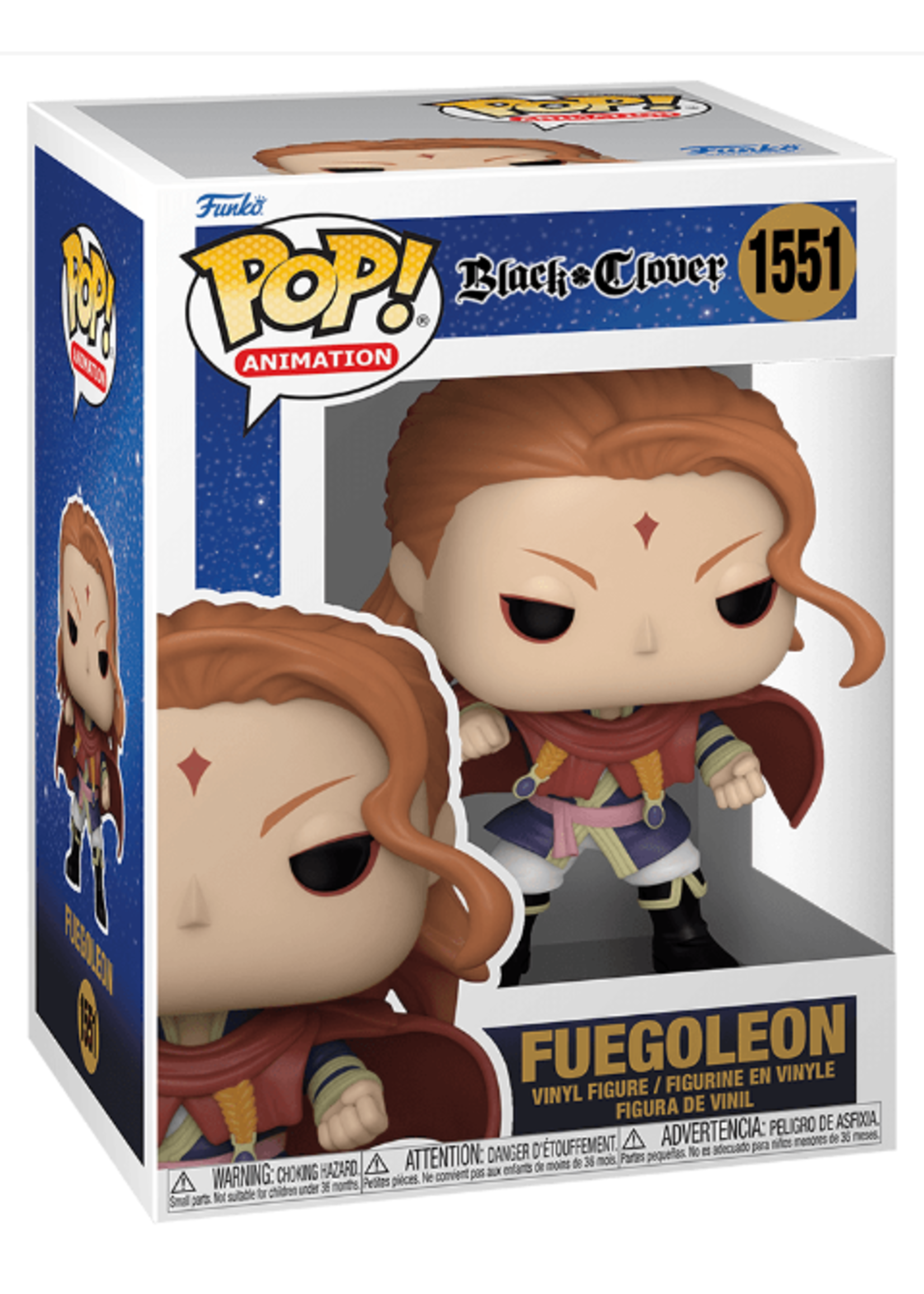 Funko POP POP BLACK CLOVER 1551 - FUEGOLEON