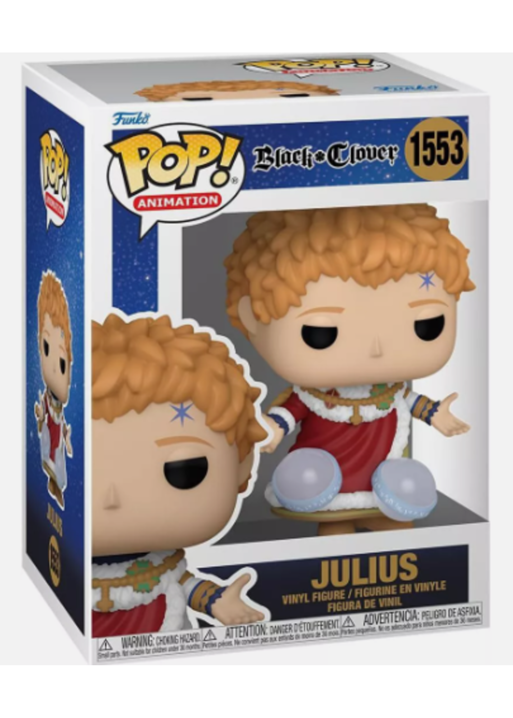Funko POP POP BLACK CLOVER 1553 - JULIUS