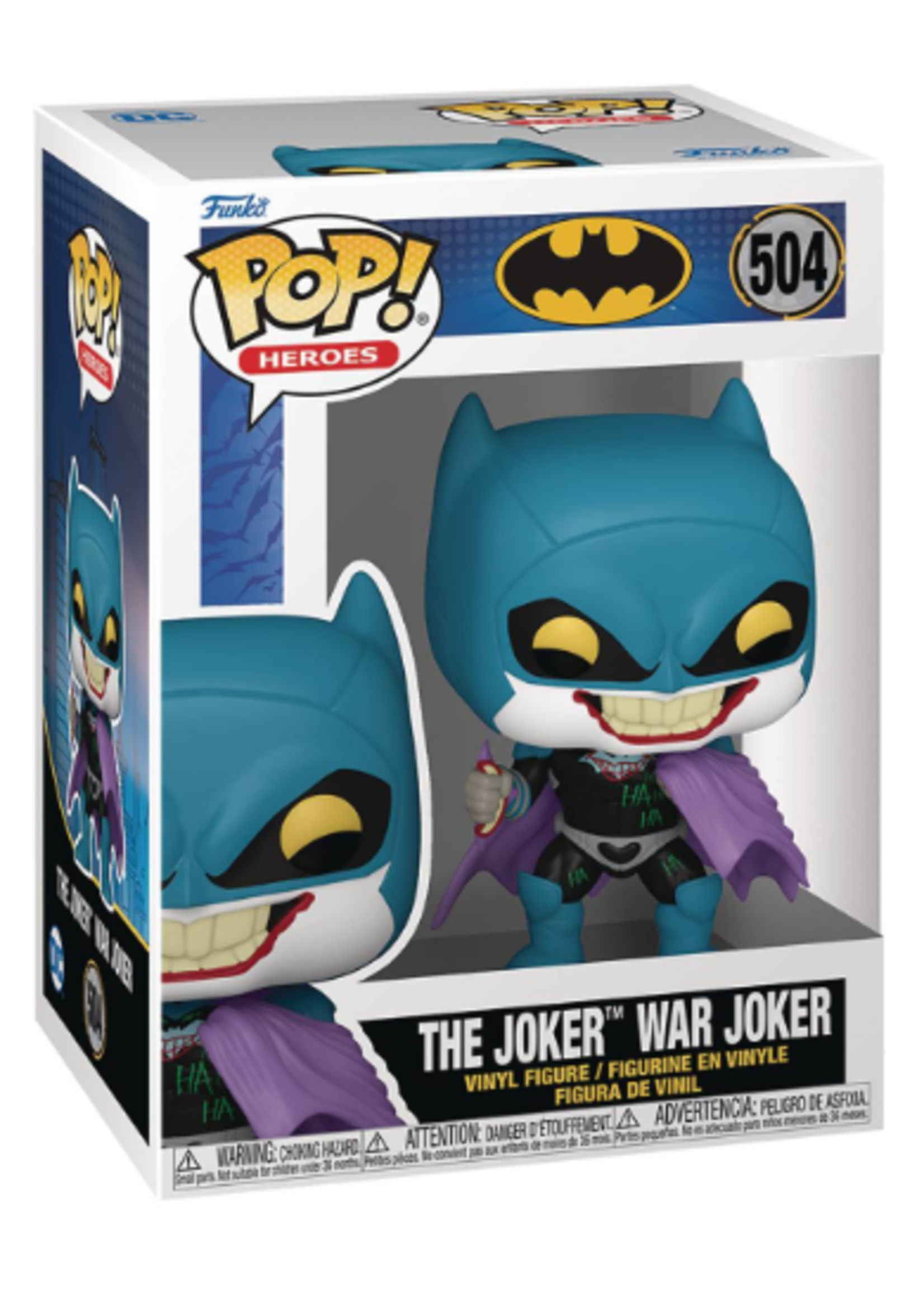 Funko POP POP BATMAN 504 - THE JOKER WAR JOKER