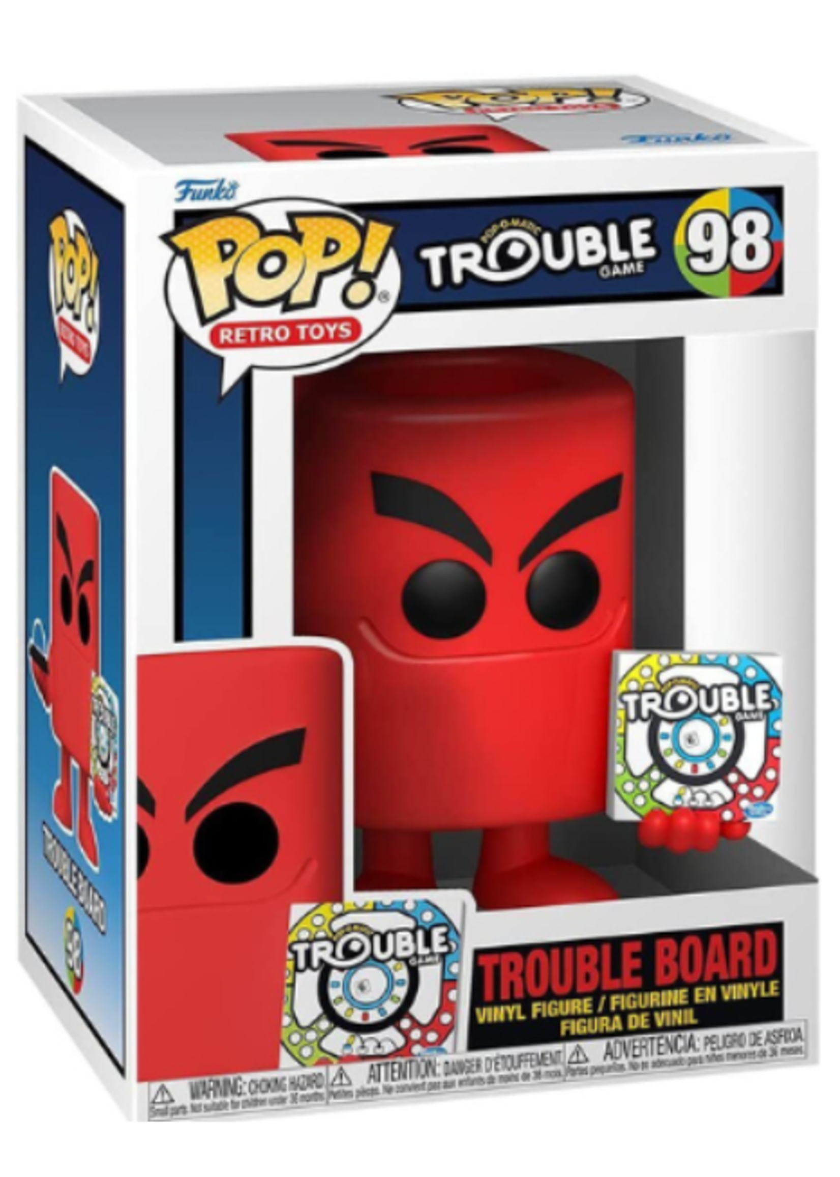 Funko POP POP RETRO TOYS TROUBLE 98 - TROUBLE BOARD