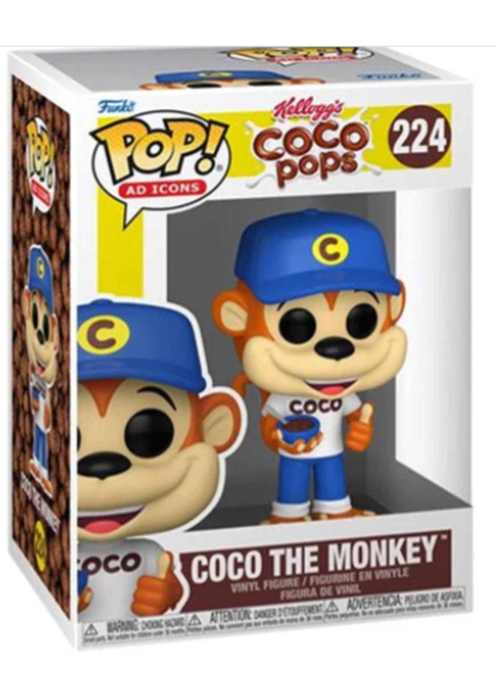 Funko POP POP AD ICONS KELLOGG'S COCO POPS 224 - COCO THE MONKEY