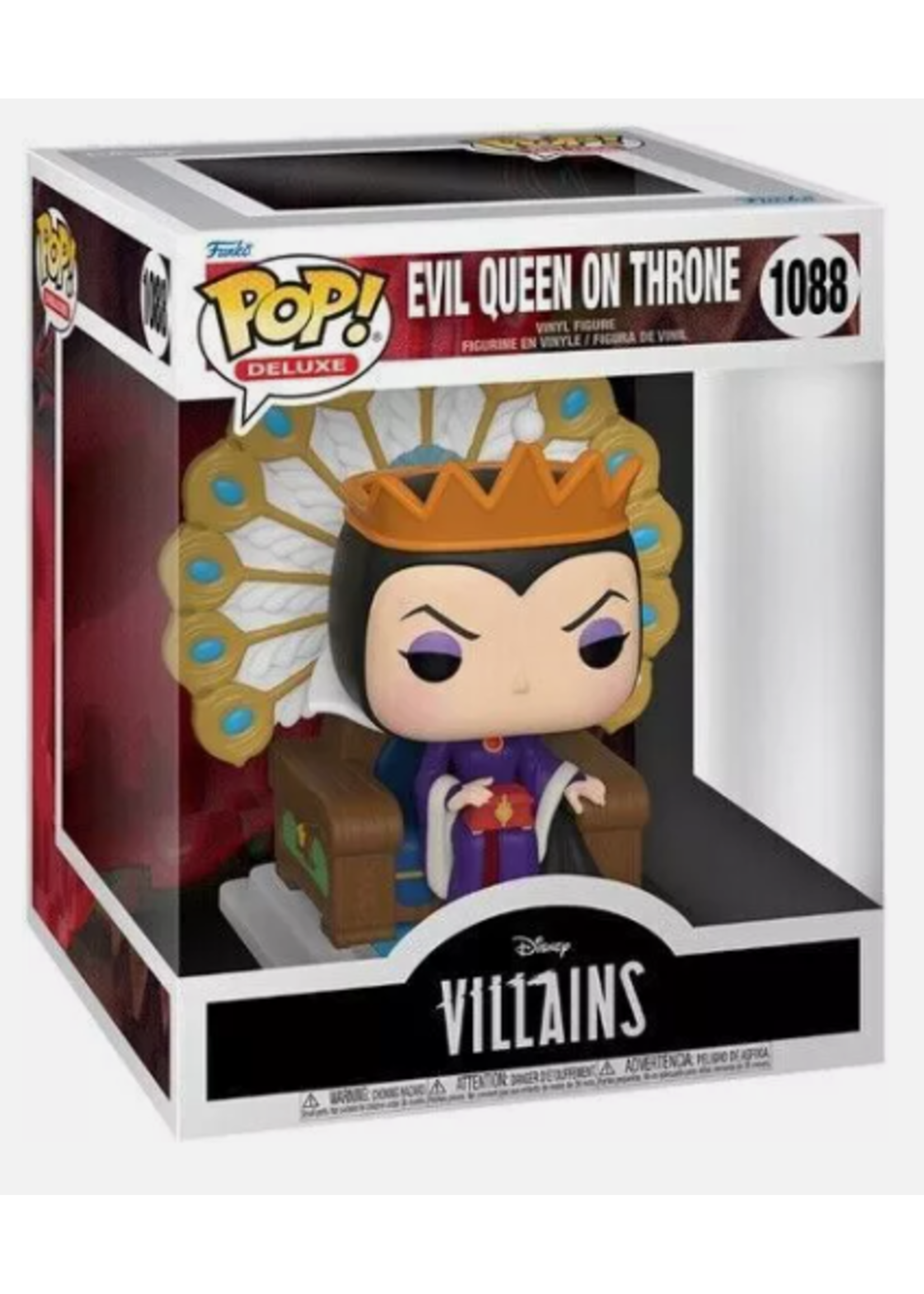 Funko POP POP DELUXE DISNEY VILLAINS 1088 - EVIL QUEEN ON THRONE
