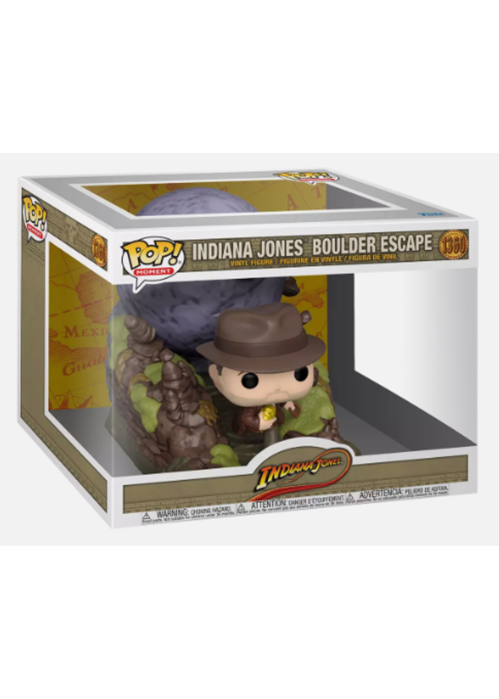Funko POP POP MOMENT INDIANA JONES 1360 - INDIANA JONES BOULDER ESCAPE