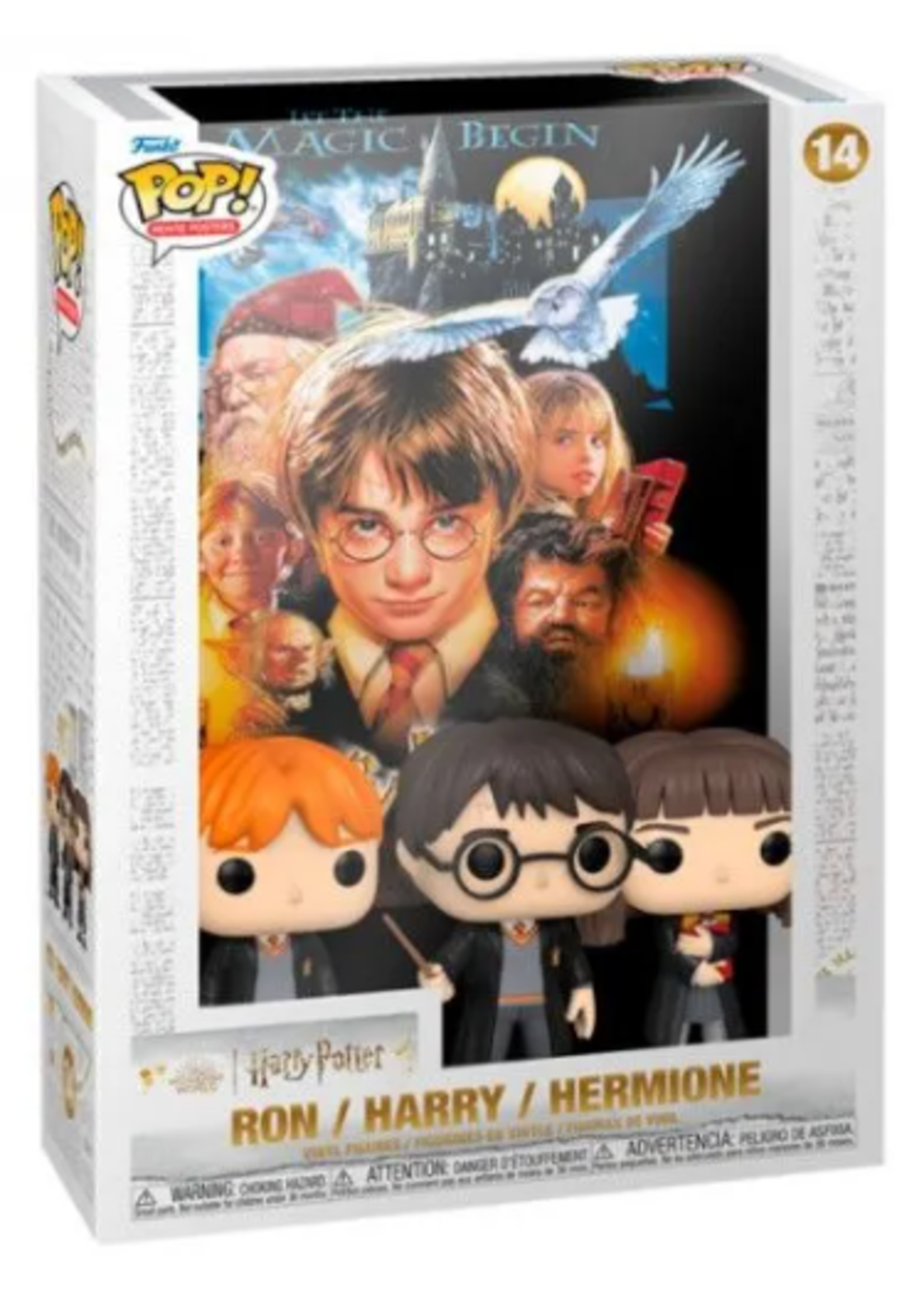Funko POP POP MOVIE POSTERS HARRY POTTER 14 - RON / HARRY / HERMIONE