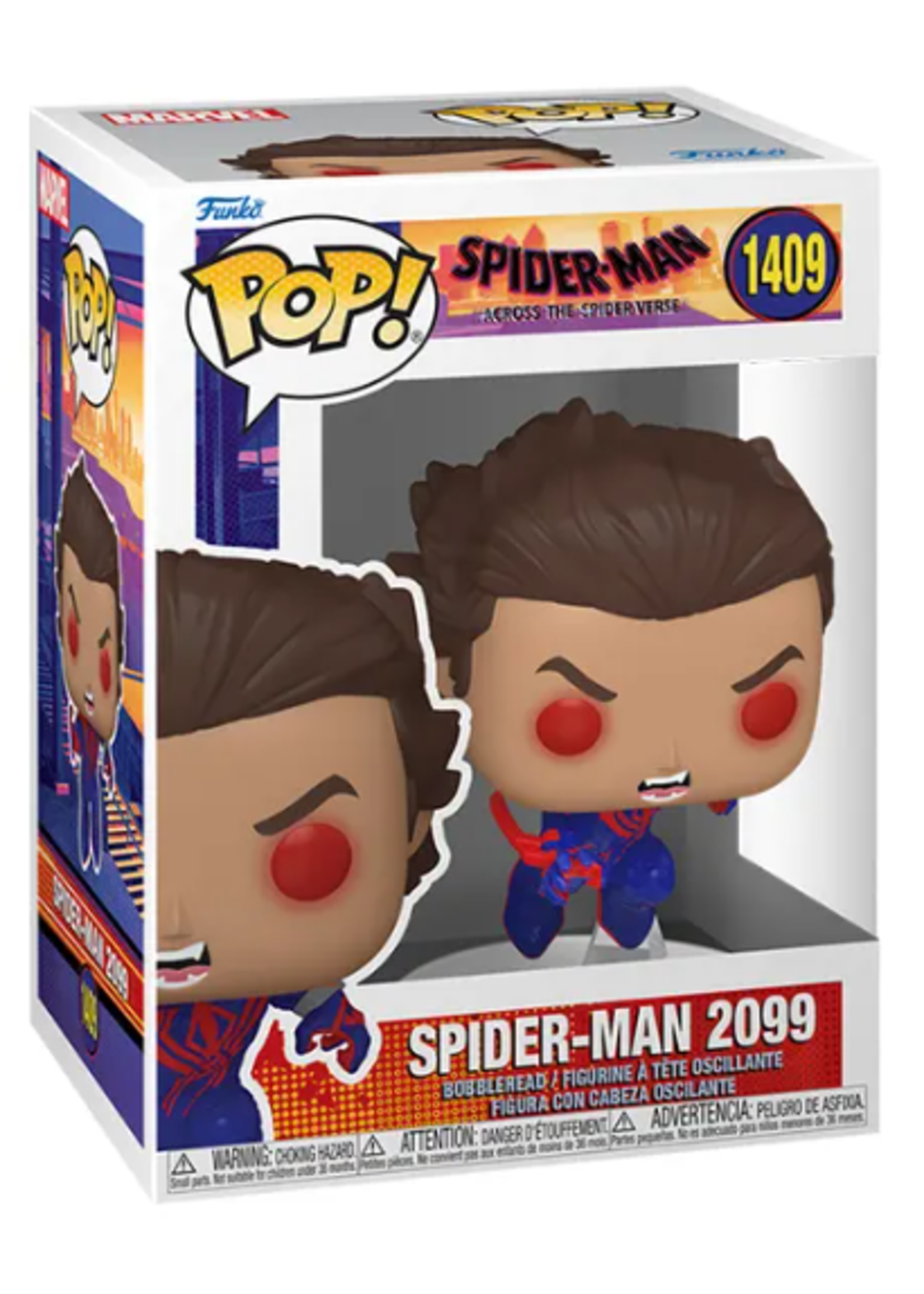Funko POP POP MARVEL SPIDER MAN ACROSS THE SPIDERVERSE 1409 - SPIDER-MAN 2099