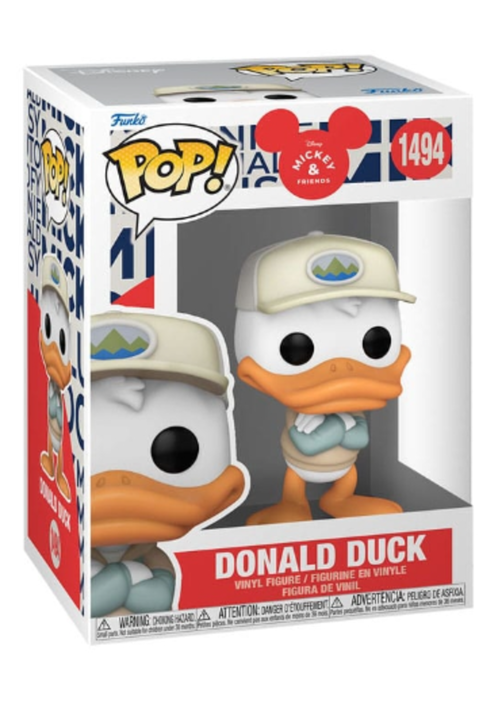Funko POP POP DISNEY IN REAL LIVE 1494 - DONALD DUCK