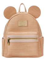 Loungefly LOUNGEFLY DISNEY MICKEY MOUSE STRAW COSPLAY BACKPACK