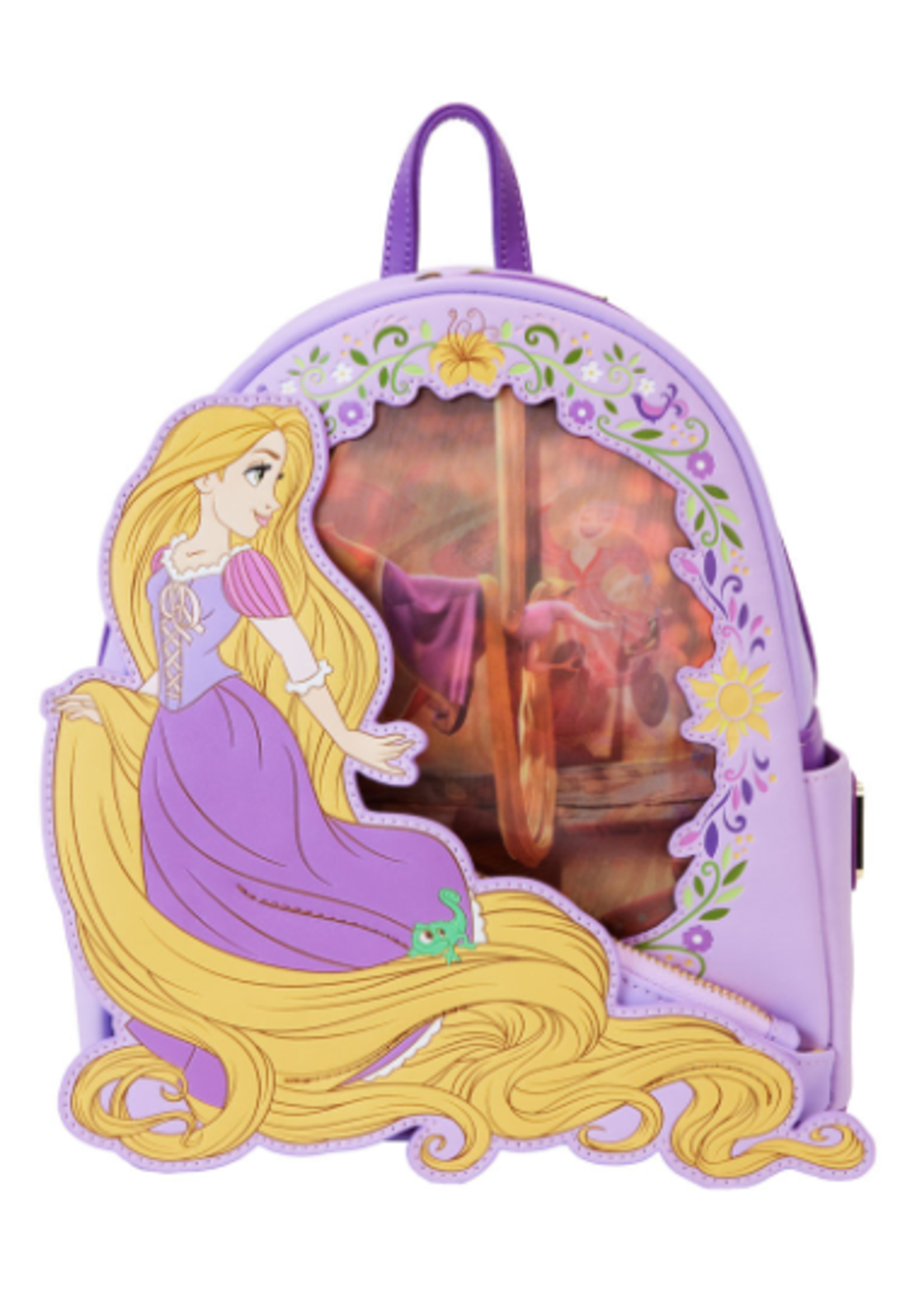 Loungefly LOUNGEFLY DISNEY RAPUNZEL LENTICULAR BACKPACK
