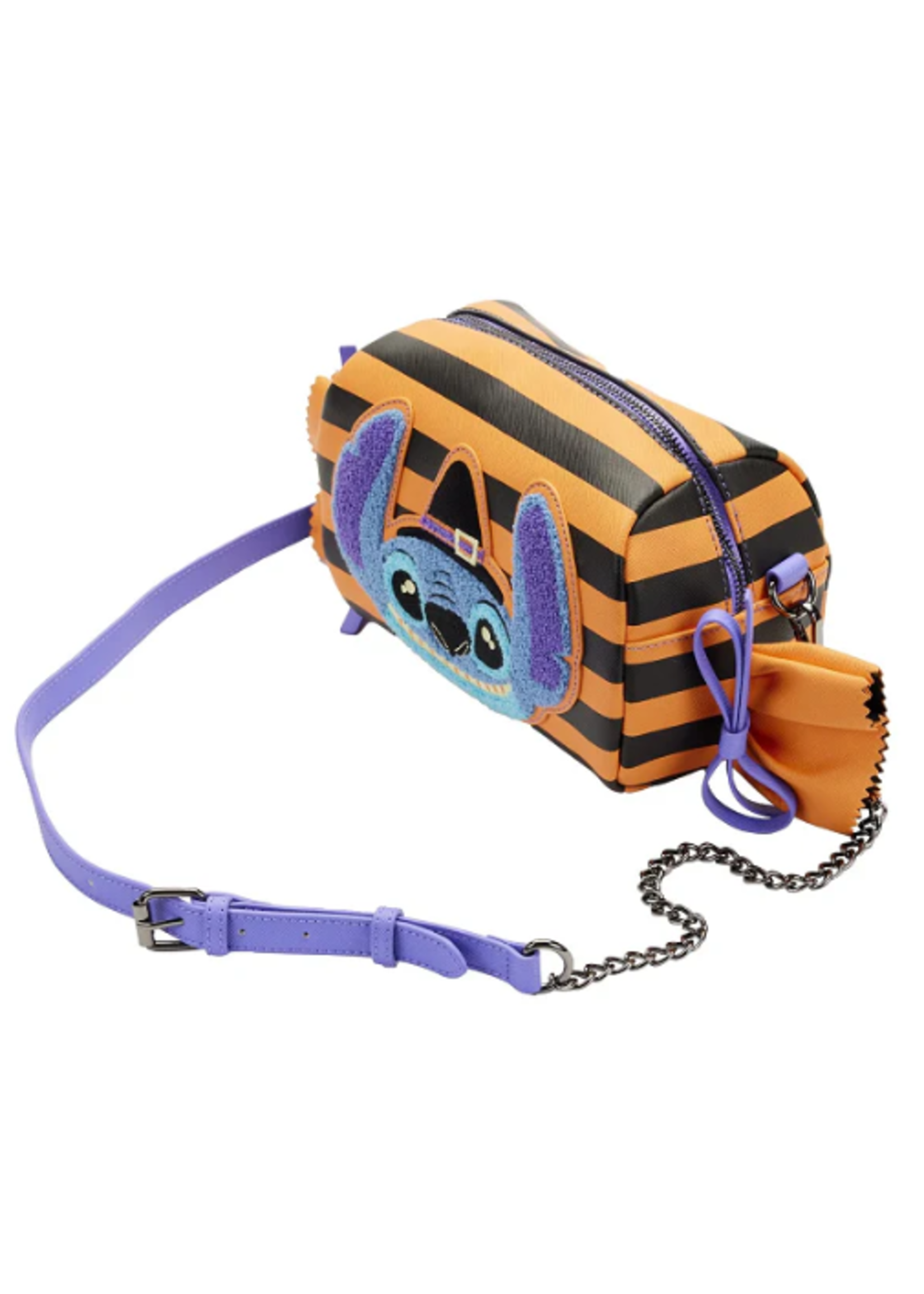 Loungefly LOUNGEFLY DISNEY LILO AND STITCH HALLOWEEN CANDY WRAPPER CROSSBODY BAG