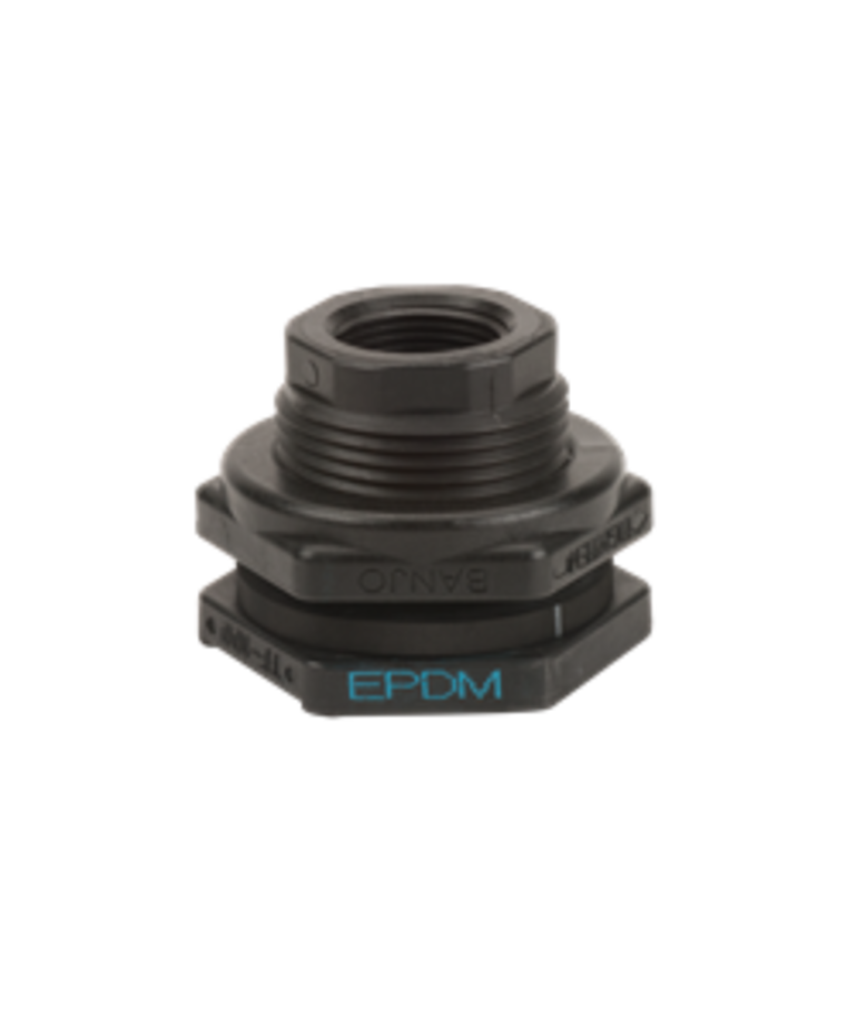 1" Poly Bulkhead Tank Fitting Disruptor Manufacturing