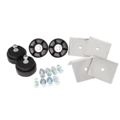 KIT, 4-RUBBER FEET w/ BRACKETS