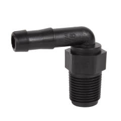 HOSE BARB 3/8" THD-3/8" BARB-90 DEGREE Banjo