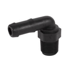 HOSE BARB 1/2" THD-1/2" BARB 90 DEGREE Banjo