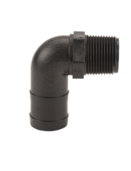 HOSE BARB 1" THD-1.25" BARB 90 DEGREE Banjo