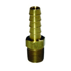 1/2M-1/2 BARB, BRASS for SOFT WASH SPRAY GUN & HOSE REEL.