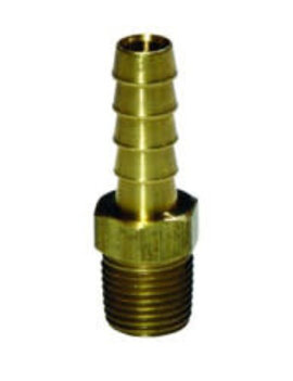 1/2M-1/2 BARB, BRASS for SOFT WASH SPRAY GUN & HOSE REEL.