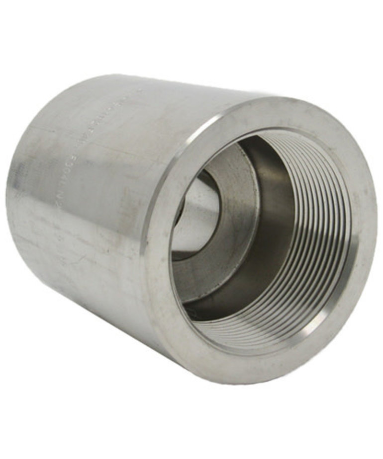 3/4"-3/8" REDUCER COUPLING, 316 SS for pressure washers
