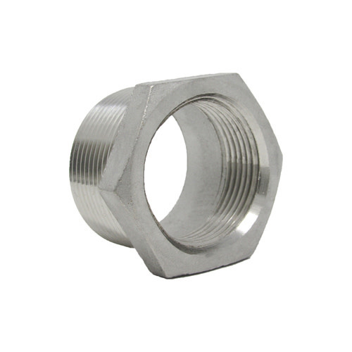 3/4" x 1/2" Reducer Hex Bushing SS - for Swivel