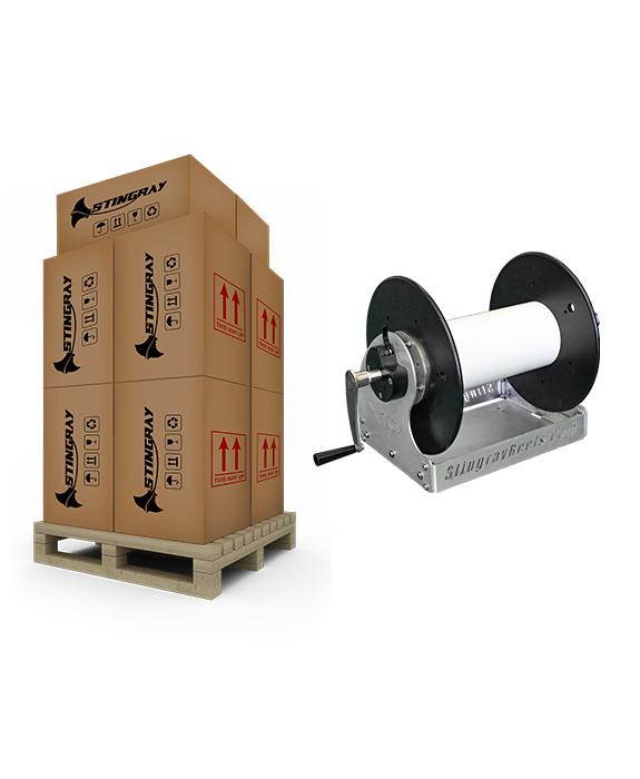 Stingray Mako 15" Hose Reel - Pallet