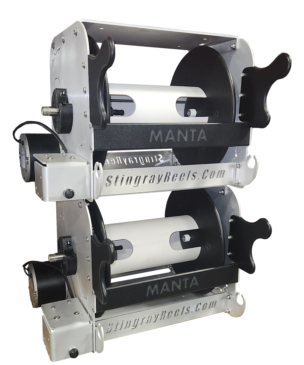 Stingray Reels Stingray Manta Electric 15" Hose Reel