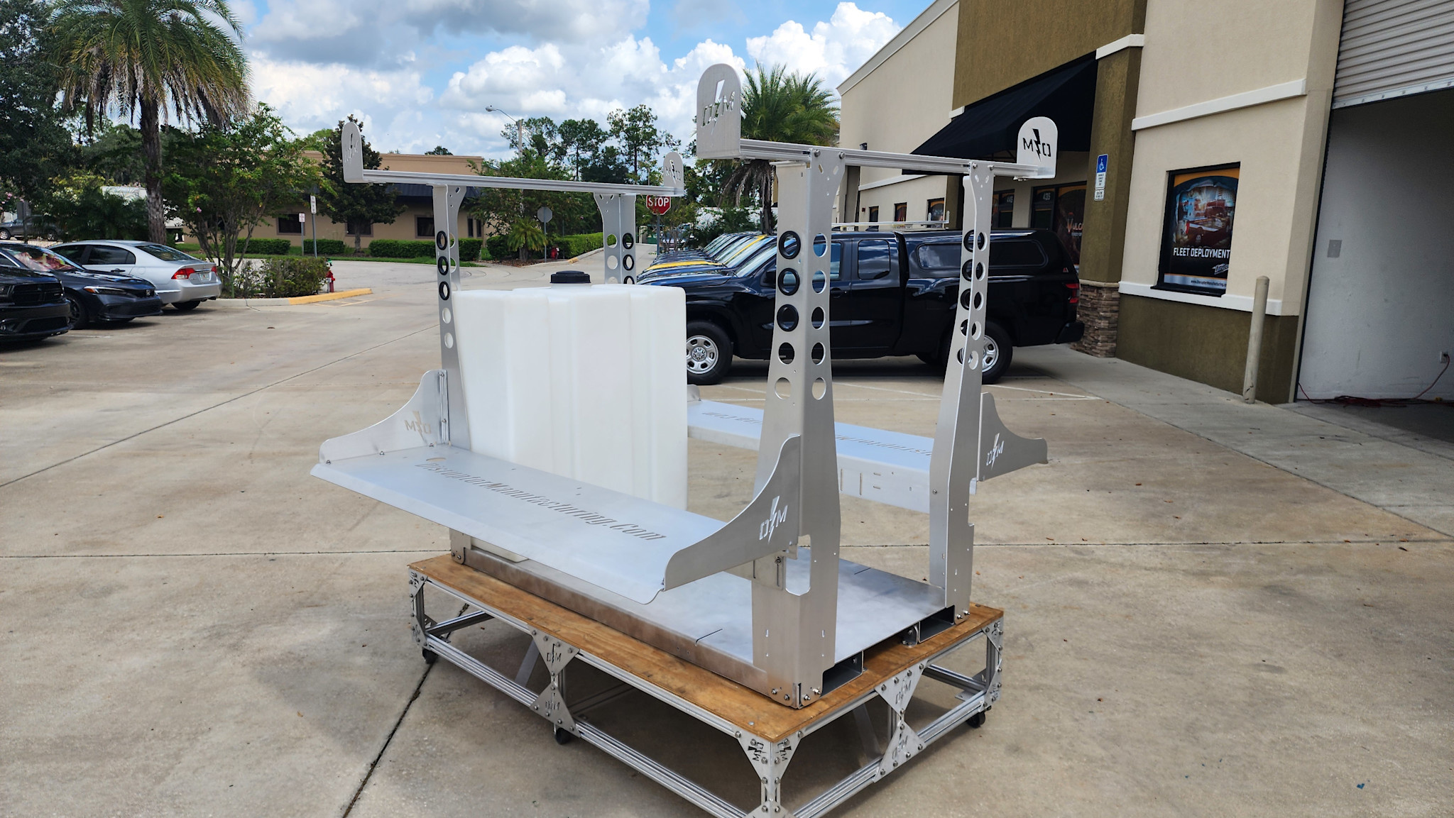 100 Gallon Vertical Tank Disruptor Manufacturing