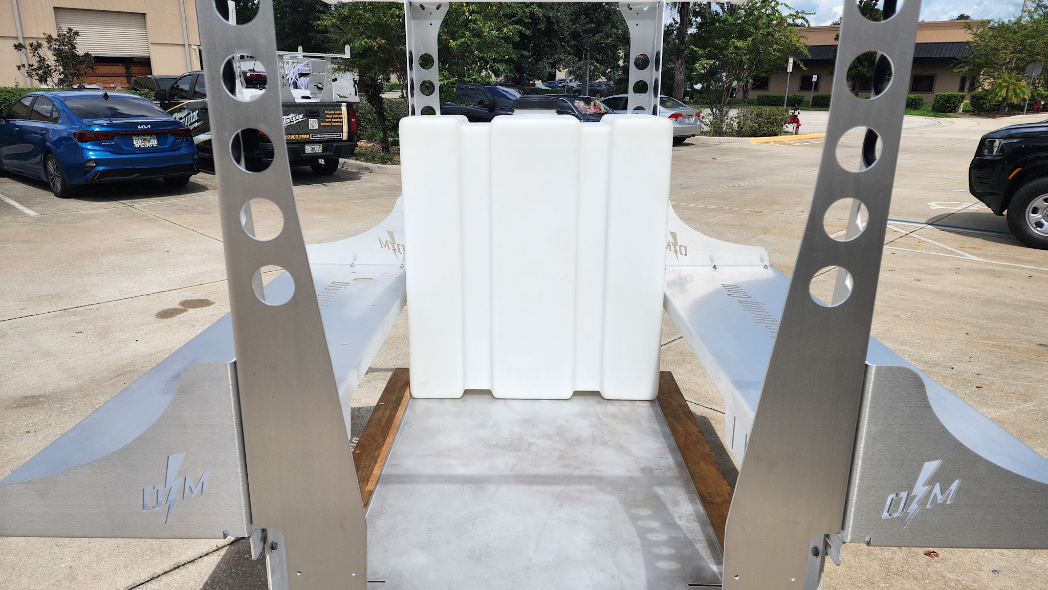 100 Gallon Vertical Tank Disruptor Manufacturing