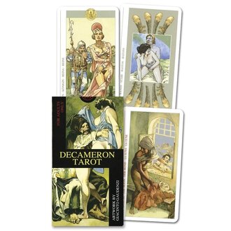 Llewellyn Publications DECAMERON TAROT (78 full-color cards & instruction booklet)
