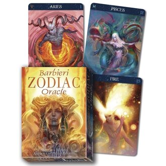 Llewellyn Publications BARBIERI ZODIAC ORACLE (26-card deck & instruction booklet)