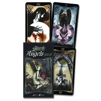Llewellyn Publications DARK ANGELS TAROT DECK (78-card deck & instruction booklet)