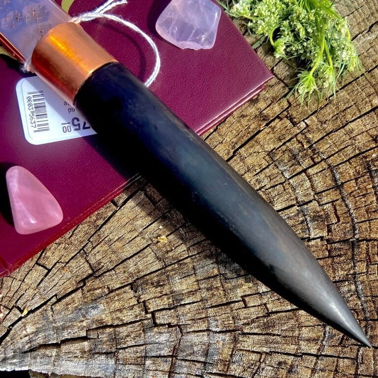 Luna Ignis Copper and Ebony Large Athame