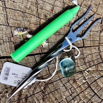 Luna Ignis Trident Iron Burin Or Candle Scribe Single Twist Luna Ignis Trident Iron Burin Or Candle Scribe Single Twist