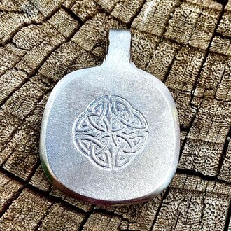 Luna Ignis Luna Ignis Hand Forged Celtic Knot Amulet Pendant Luna Ignis Luna Ignis Hand Forged Celtic Knot Amulet Pendant