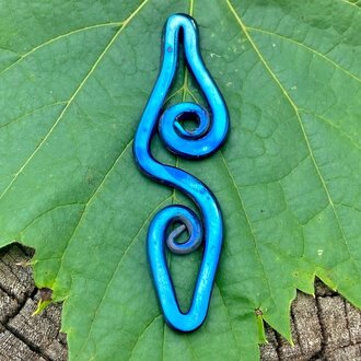 Luna Ignis Luna Ignis Hand Forged Spiral Goddess Amulet Pendant Luna Ignis Luna Ignis Hand Forged Spiral Goddess Amulet Pendant