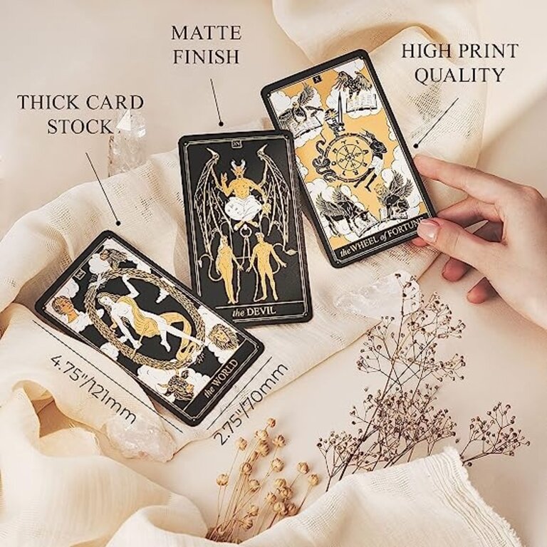 U.S. Games GOLDEN TAROT (78 card deck)