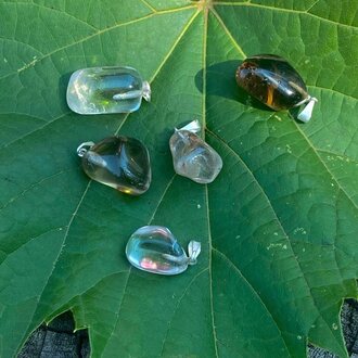 Luna Ignis Tumbled REAL NATURAL Citrine Pendant Prosperity Amulet Luna Ignis Tumbled REAL NATURAL Citrine Pendant Prosperity Amulet