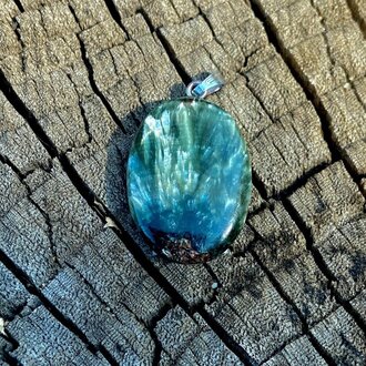 Luna Ignis Seraphinite Pendant Luna Ignis Seraphinite Pendant