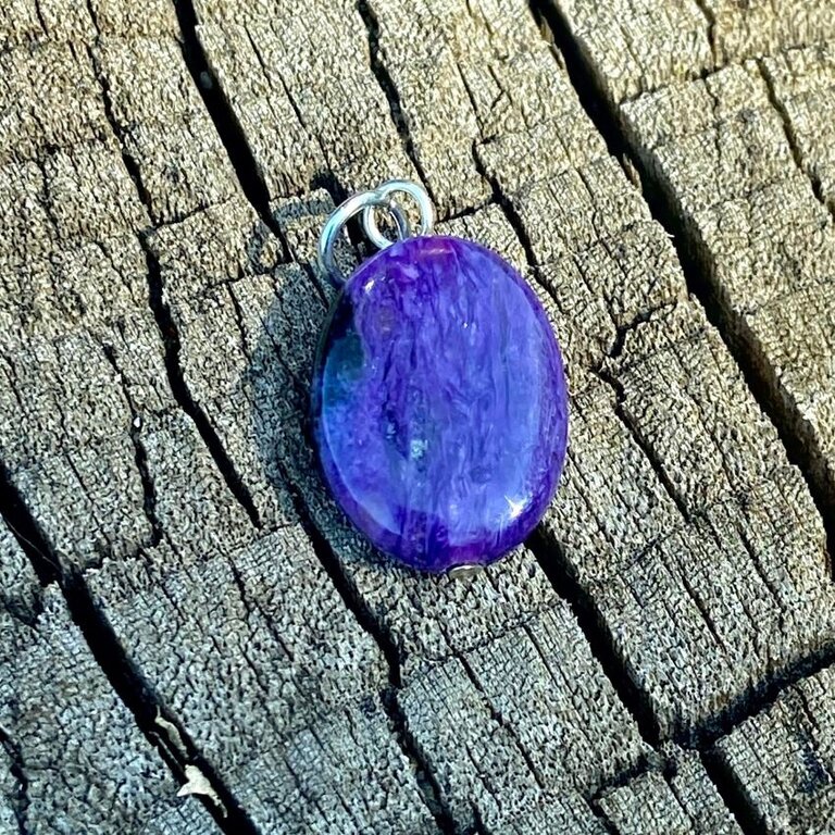 Luna Ignis Charoite Pendant