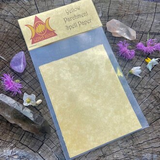 Luna Ignis Yellow Parchment Paper Luna Ignis Yellow Parchment Paper