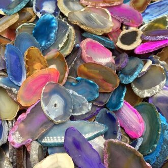 Luna Ignis Agate Slice Luna Ignis Agate Slice