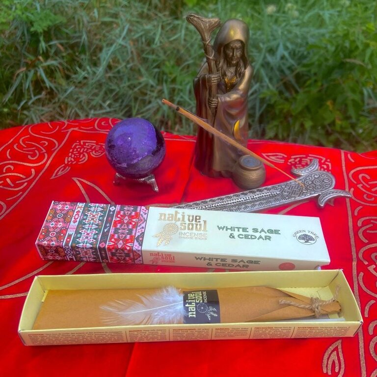 Native Soul Native Soul White Sage & Cedar Incense Sticks