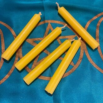 Luna Ignis Yellow Chime Spell Candle Luna Ignis Yellow Chime Spell Candle