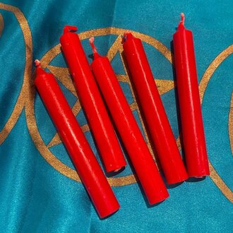 Luna Ignis Red Chime Spell Candle Luna Ignis Red Chime Spell Candle