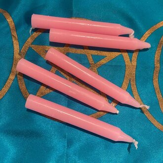 Luna Ignis Pink Chime Spell Candle Luna Ignis Pink Chime Spell Candle