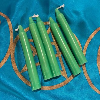 Luna Ignis Light Green Chime Spell Candle Luna Ignis Light Green Chime Spell Candle