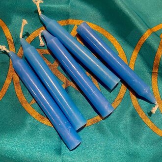 Luna Ignis Light Blue Chime Spell Candle Luna Ignis Light Blue Chime Spell Candle