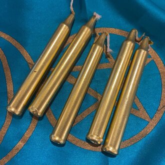 Luna Ignis Gold Chime Spell Candle Luna Ignis Gold Chime Spell Candle
